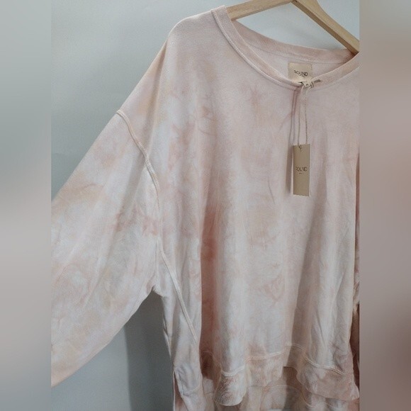 Found Sweatshirt Tie Dye Size M Oversized Pullover - Picture 9 of 11